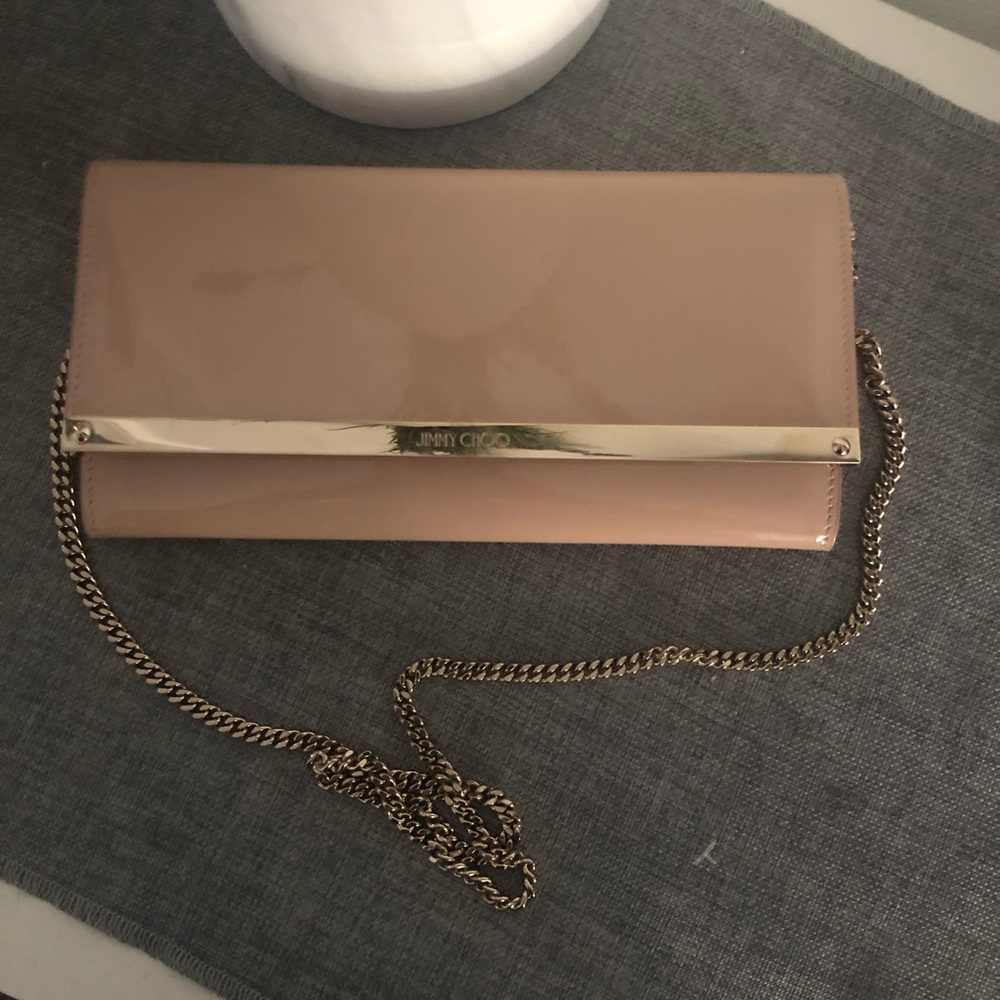 Jimmy choo clutch / chain wallet